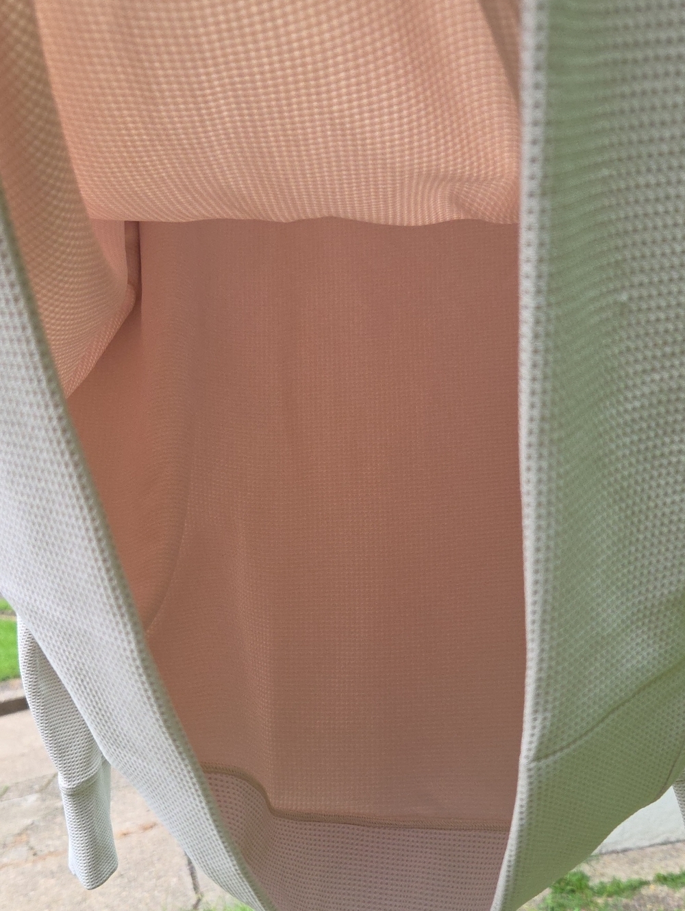 Lululemon Long Sleeve Waffle Shirt Women - Picture 4 of 7